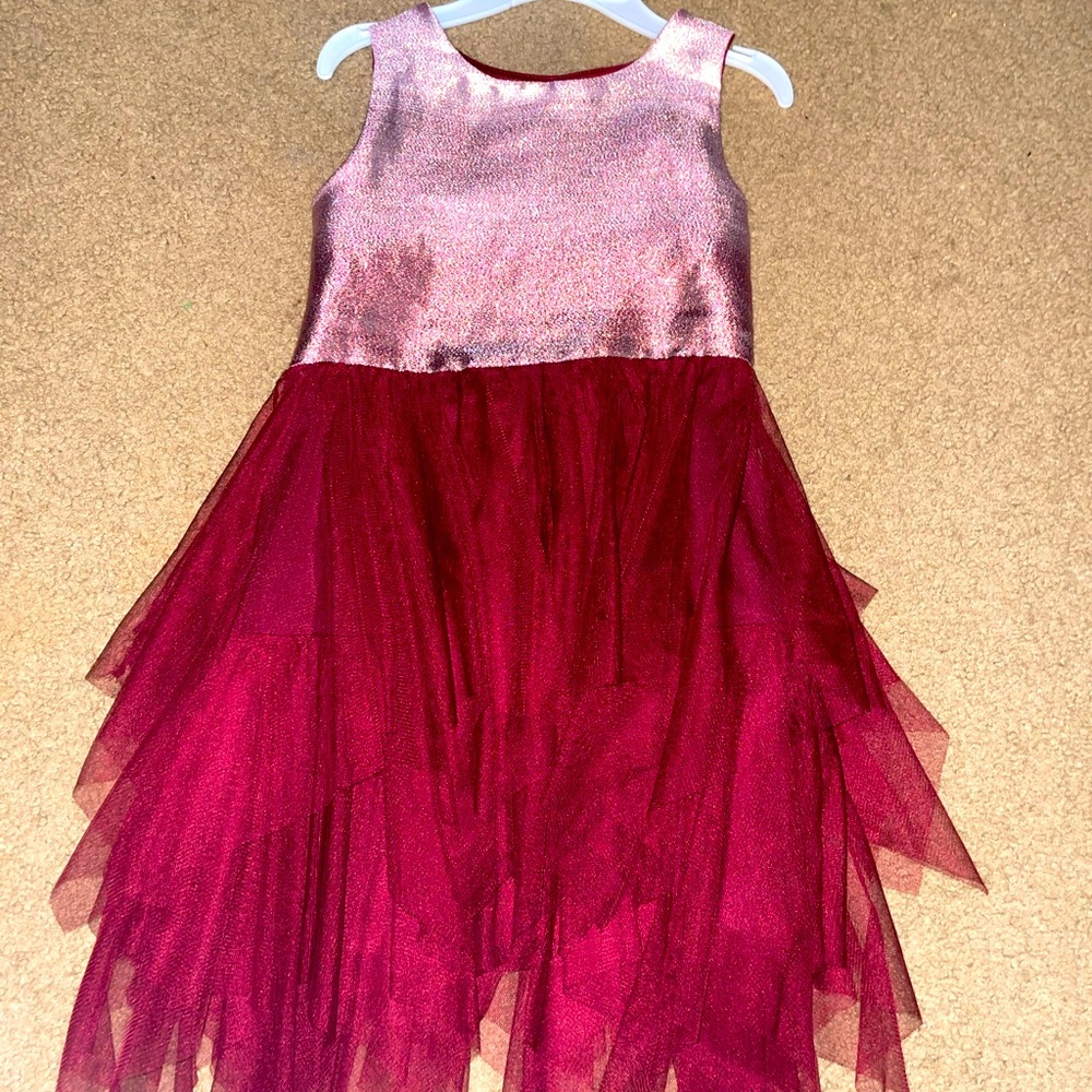 Gorgeous little red ombré dress - Picture 3 of 5